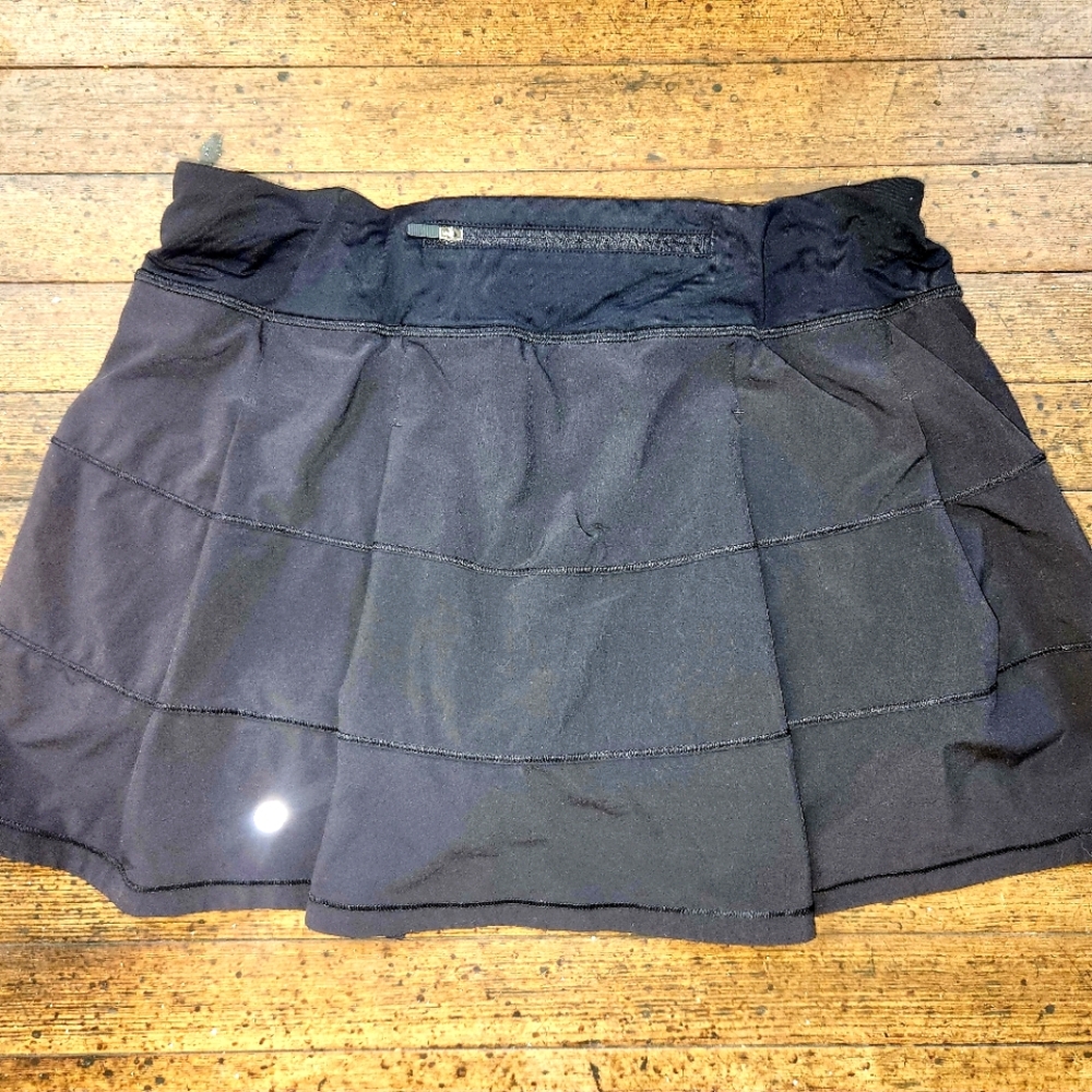 Lululemon Athetica Black Pace Rival Skirt
